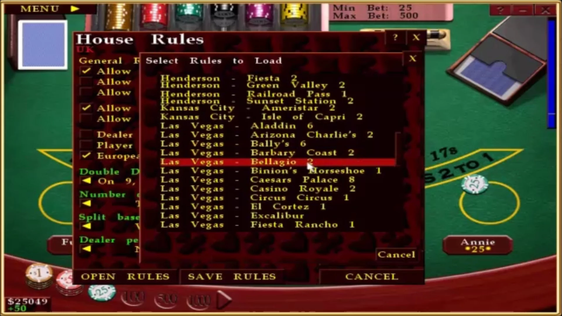 Изображение игры: Casino Blackjack