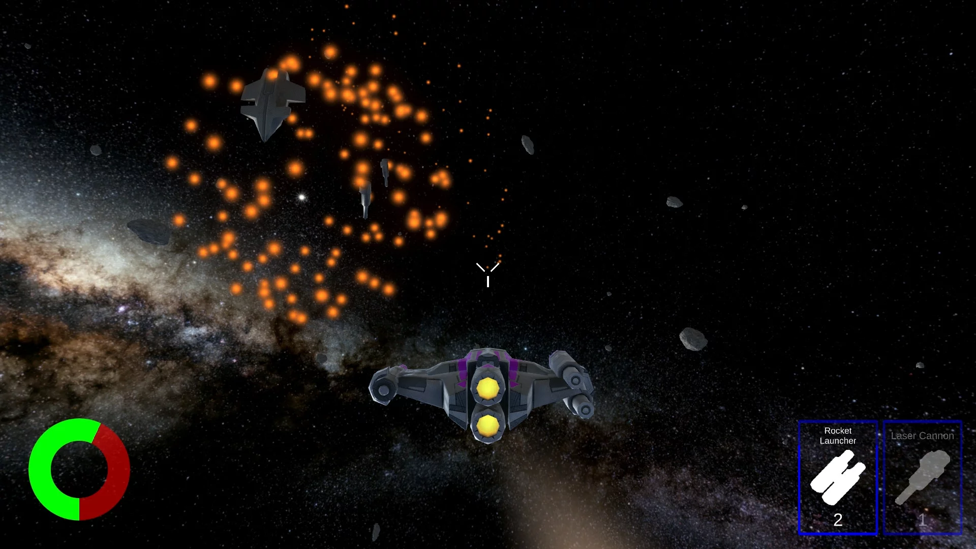 Изображение игры: Space Fighters