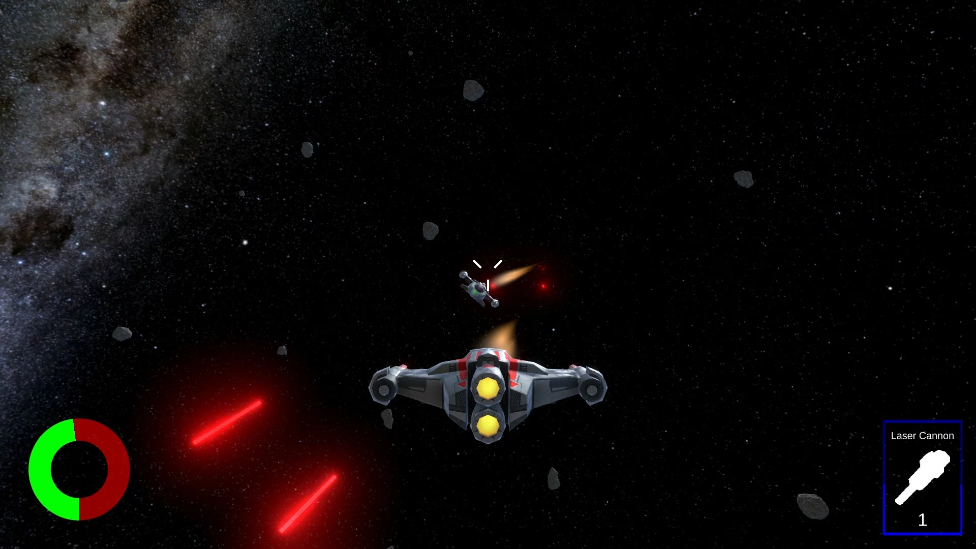 Изображение игры: Space Fighters