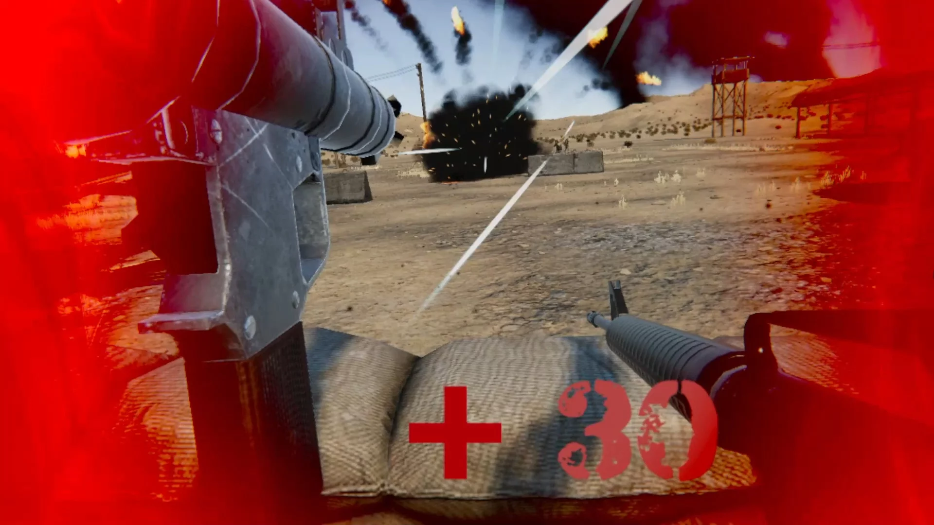 Изображение игры: One Man Army VR