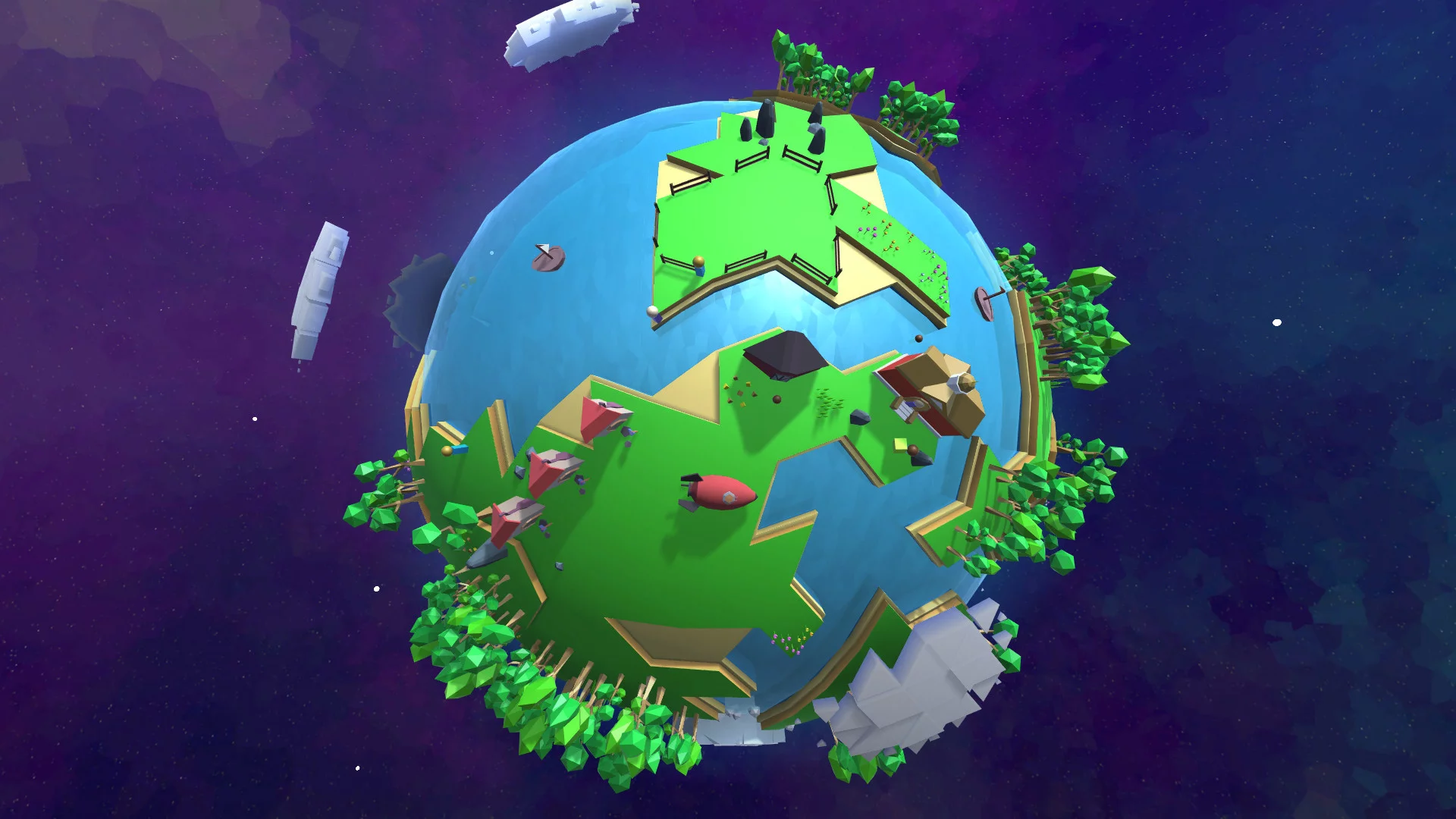 Изображение игры: Poly Universe