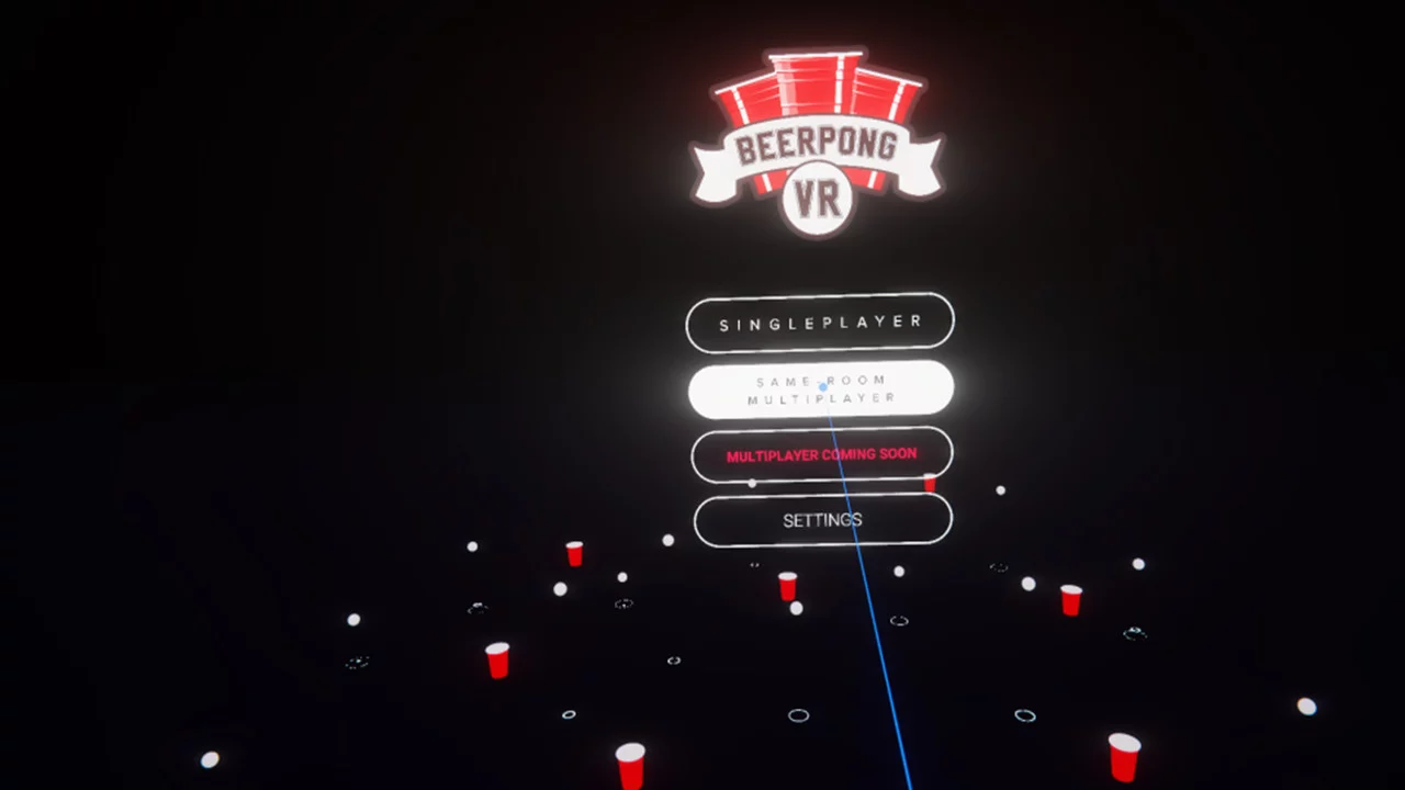 Изображение игры: Beer Pong VR