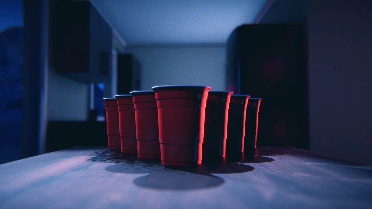 Изображение игры: Beer Pong VR