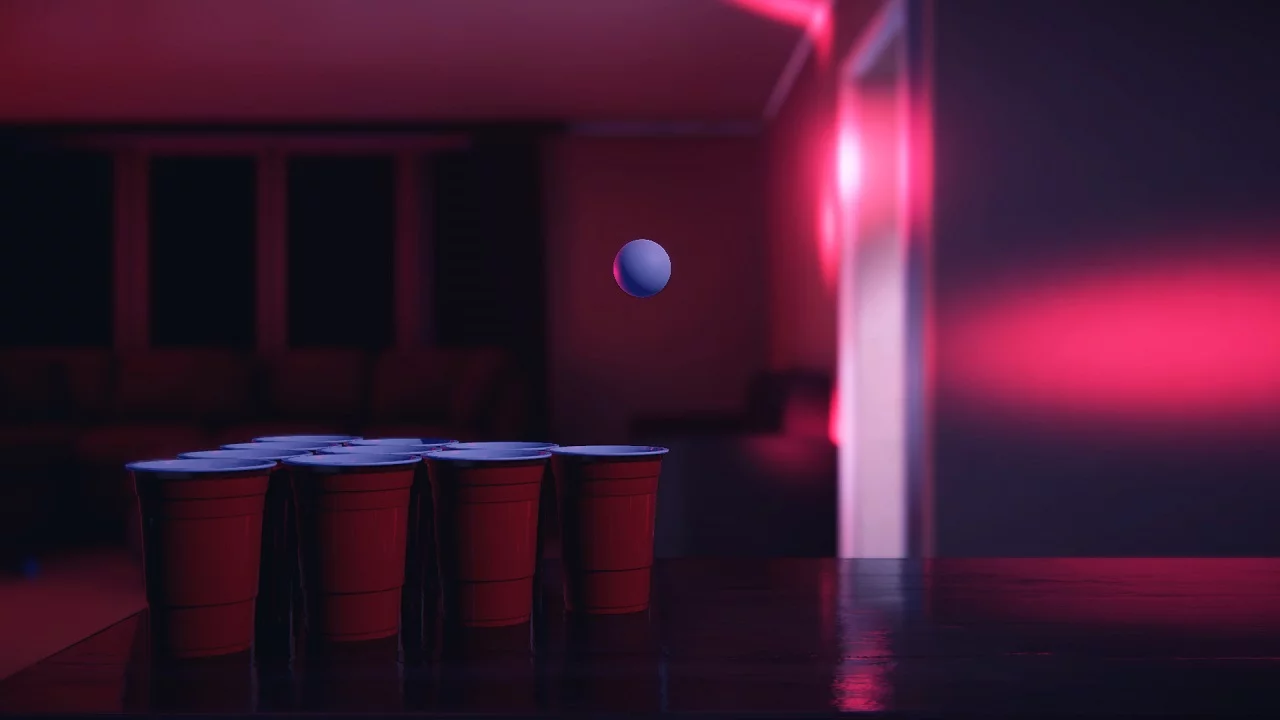 Изображение игры: Beer Pong VR