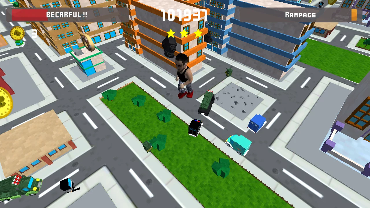Изображение игры: City Monsters