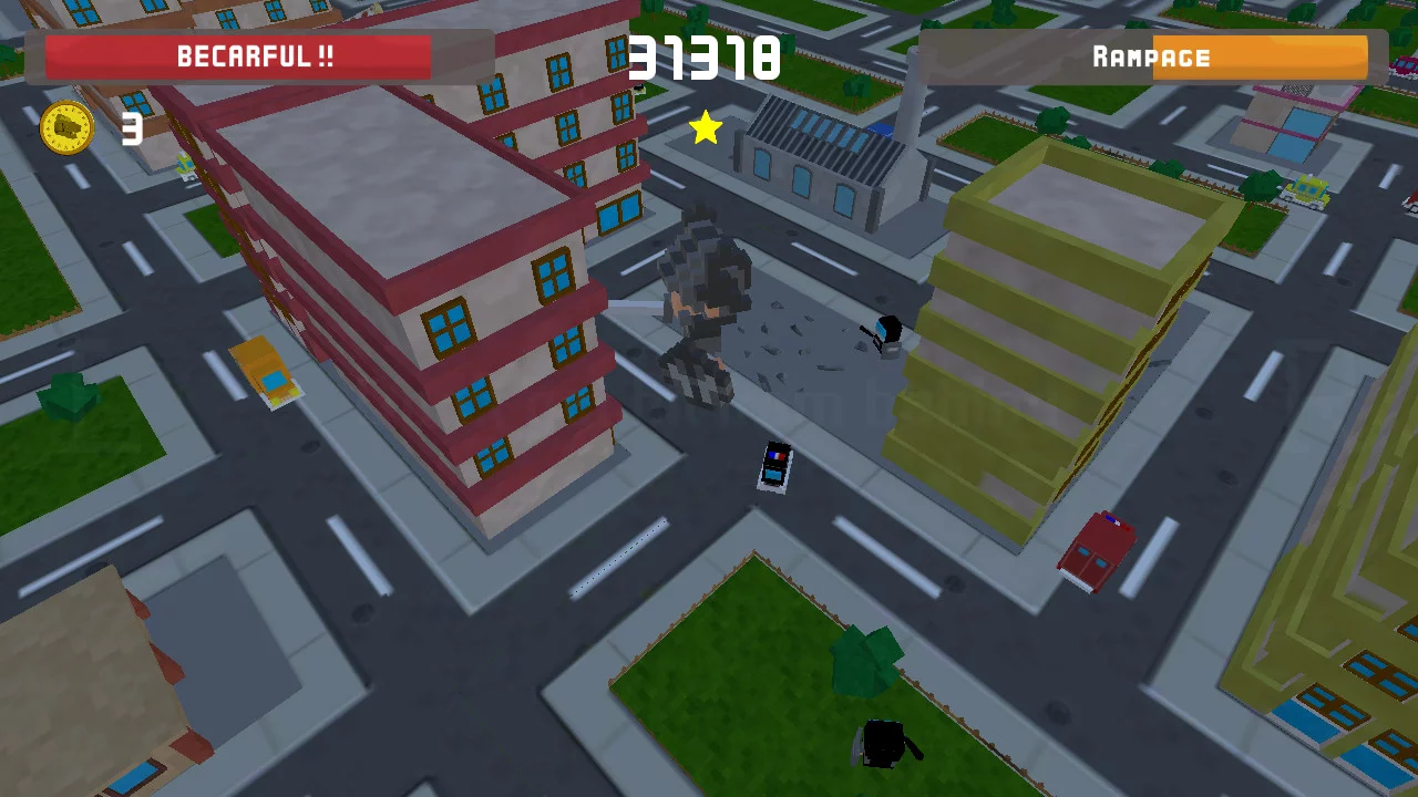 Изображение игры: City Monsters