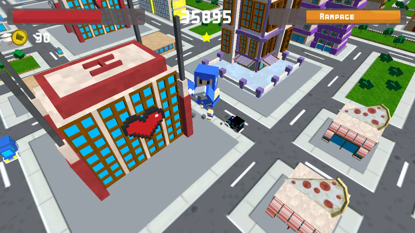 Изображение игры: City Monsters