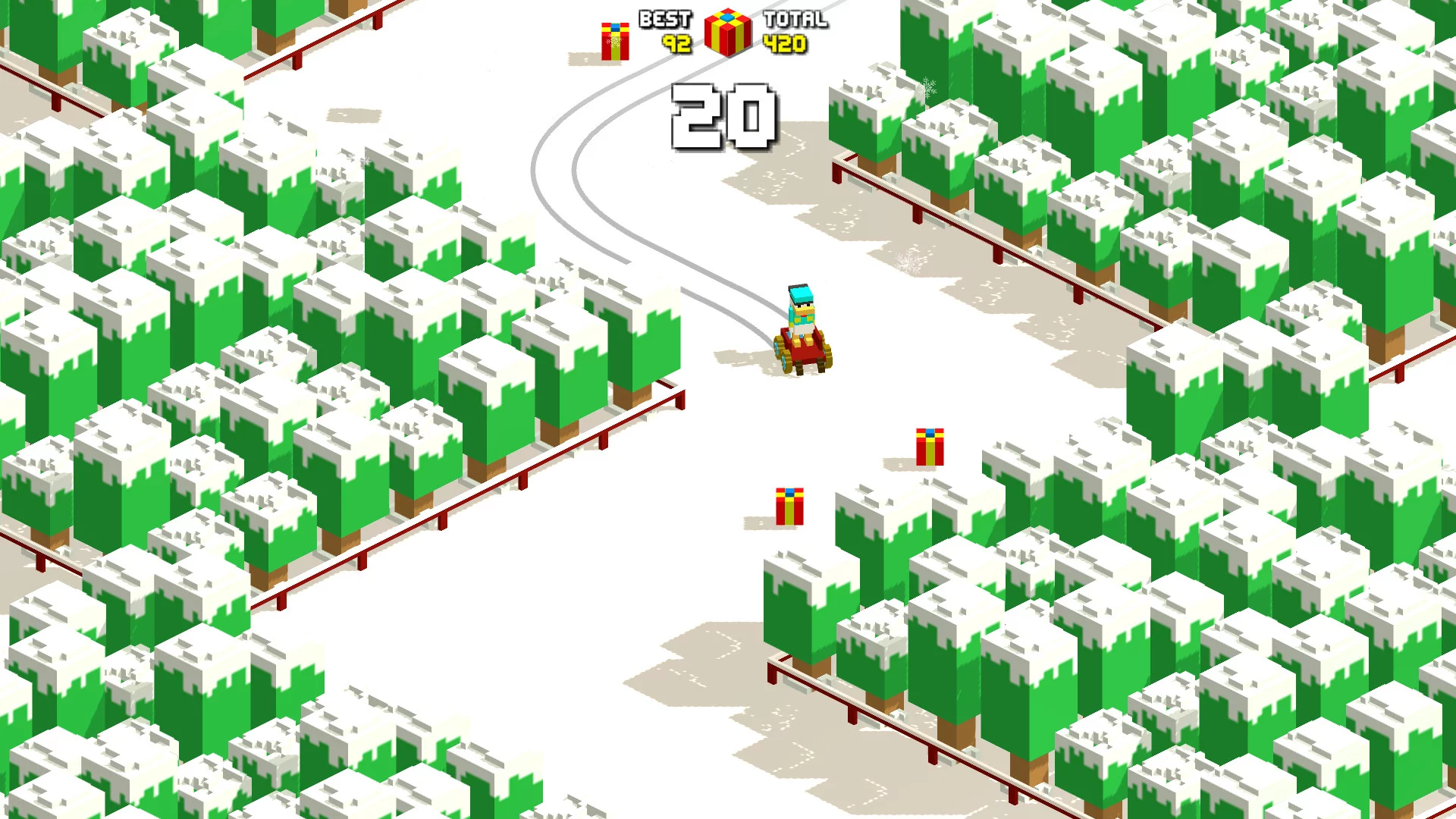 Изображение игры: Christmas Race 2