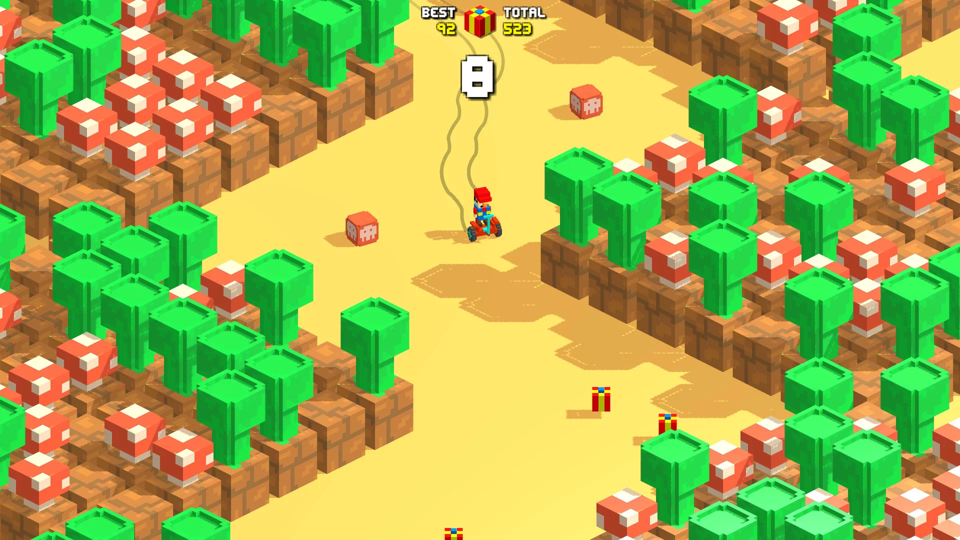 Изображение игры: Christmas Race 2
