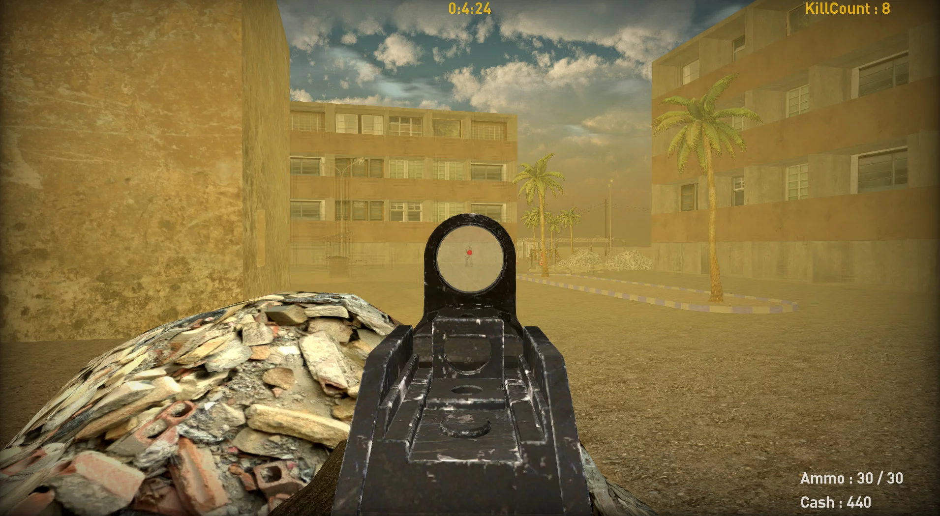Изображение игры: DesertShootout