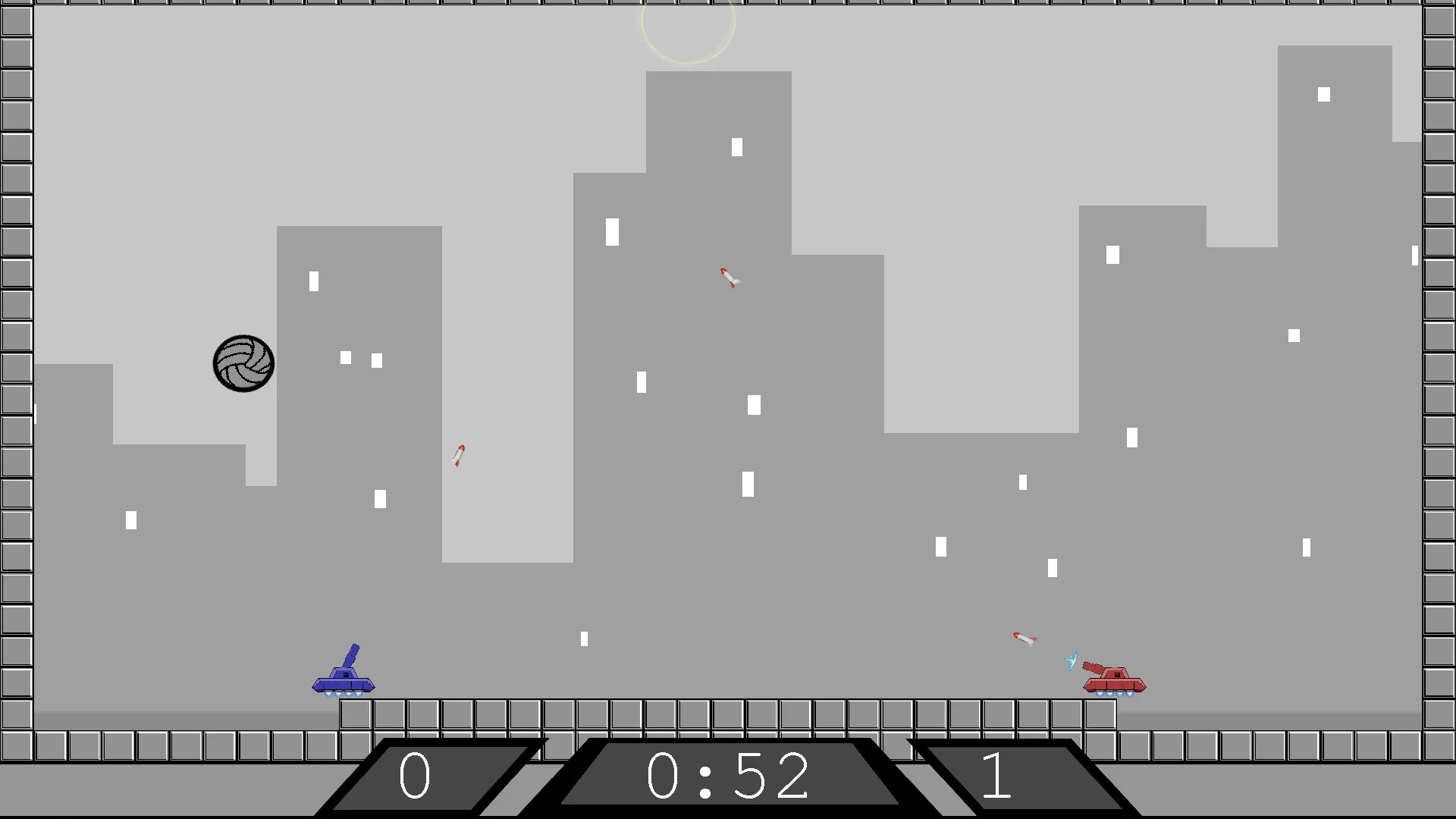 Изображение игры: Tank Ball