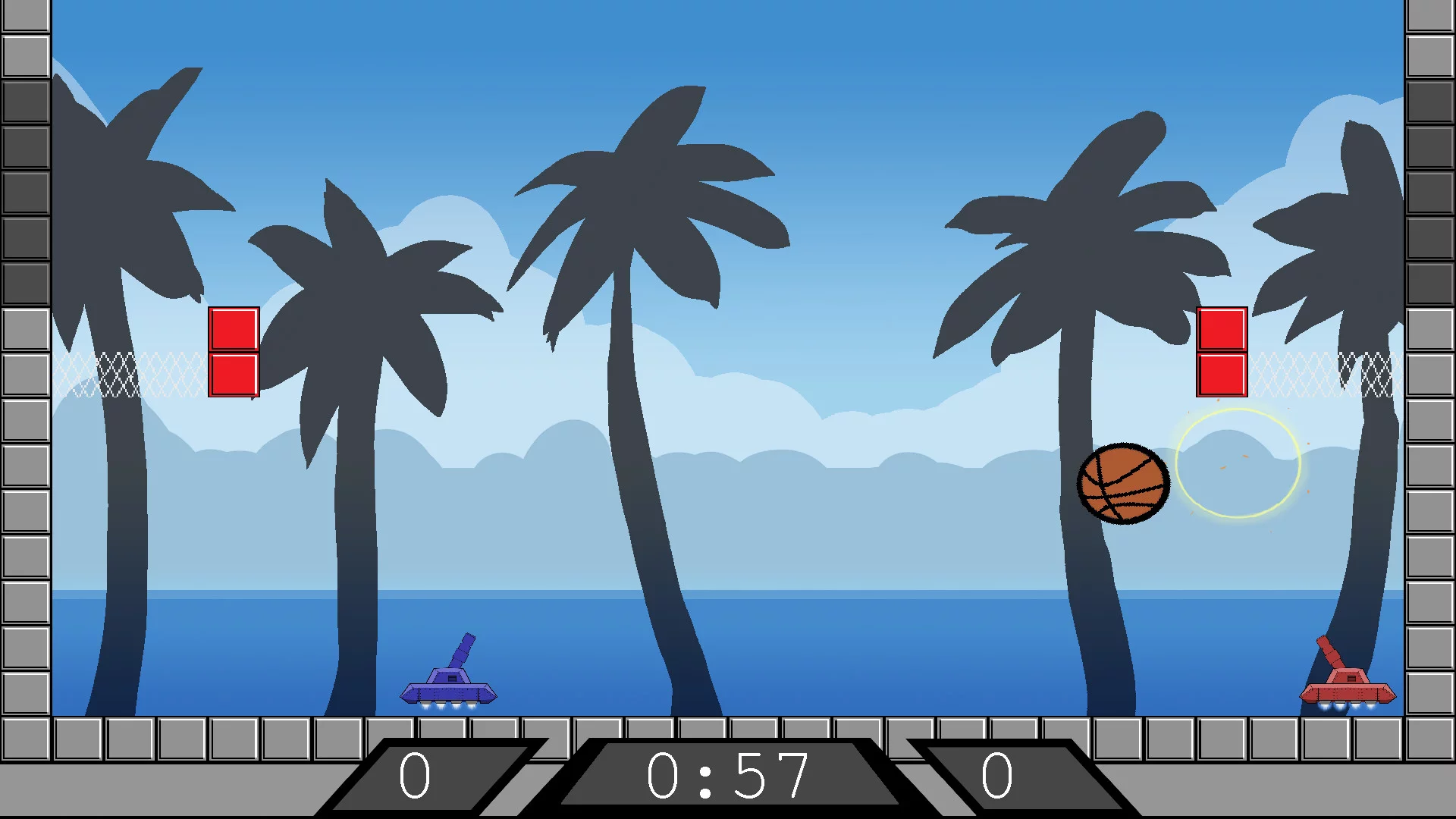 Изображение игры: Tank Ball