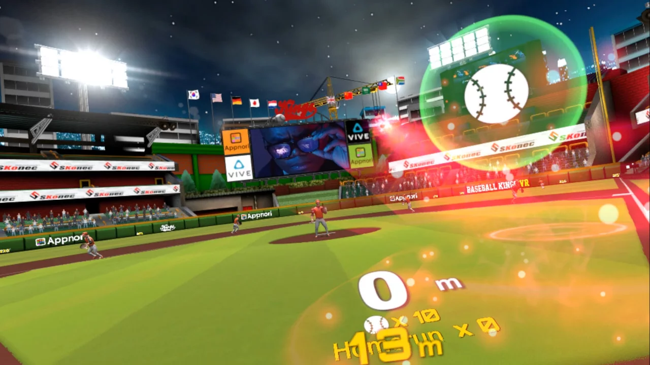 Изображение игры: Baseball Kings VR