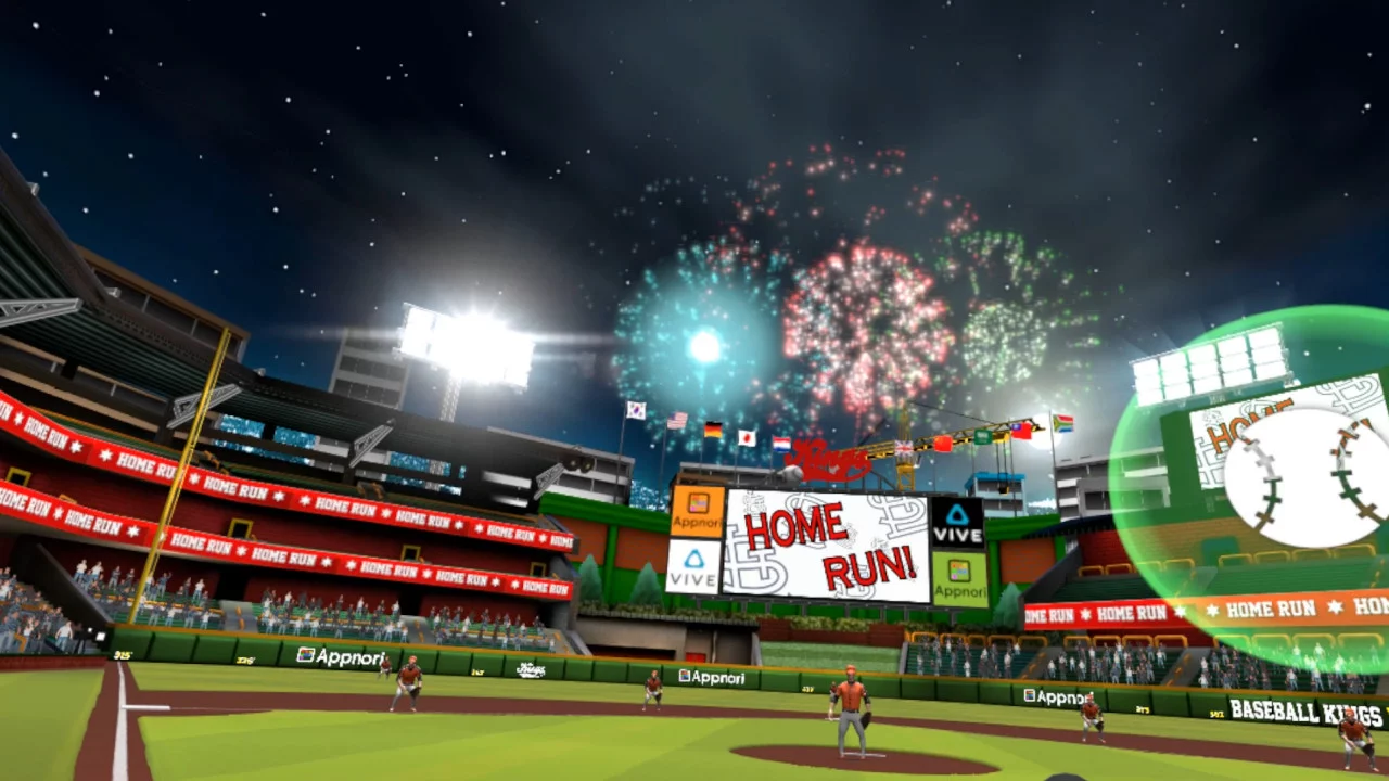 Изображение игры: Baseball Kings VR