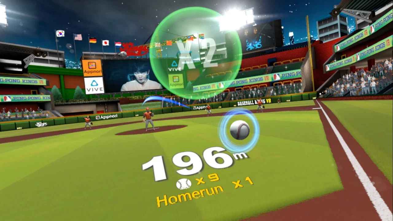 Изображение игры: Baseball Kings VR