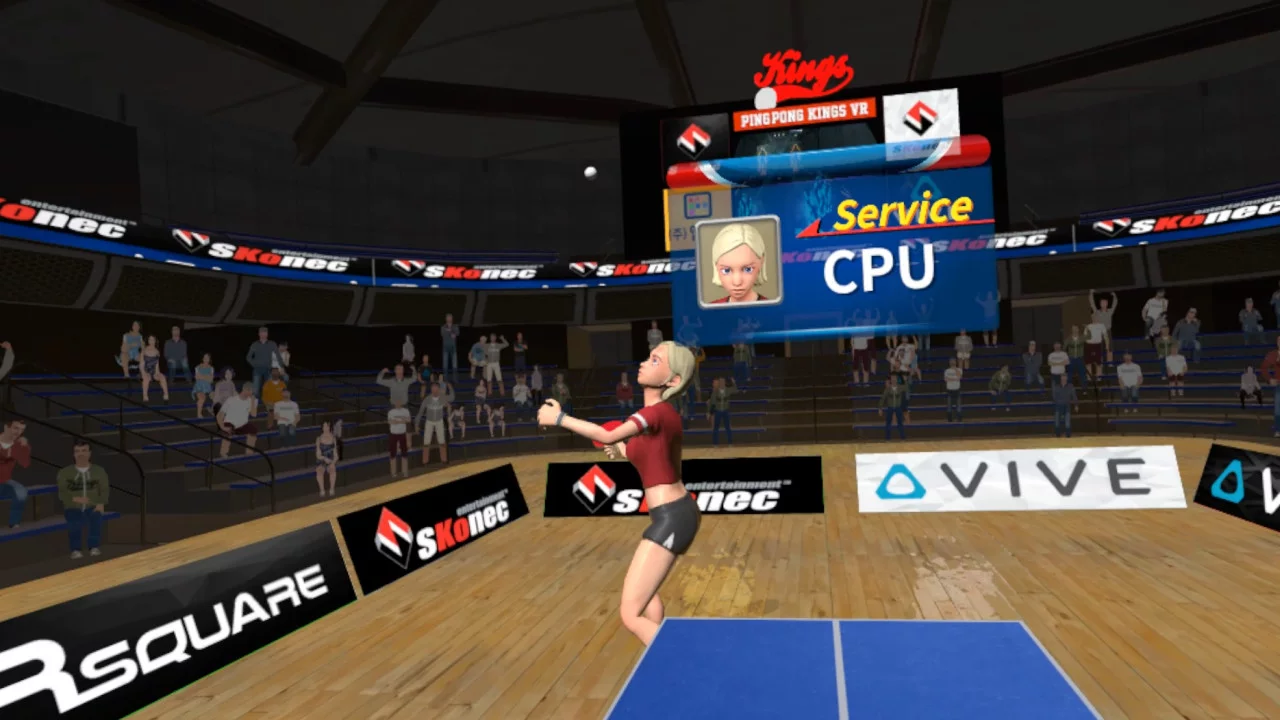 Изображение игры: PingPong Kings VR