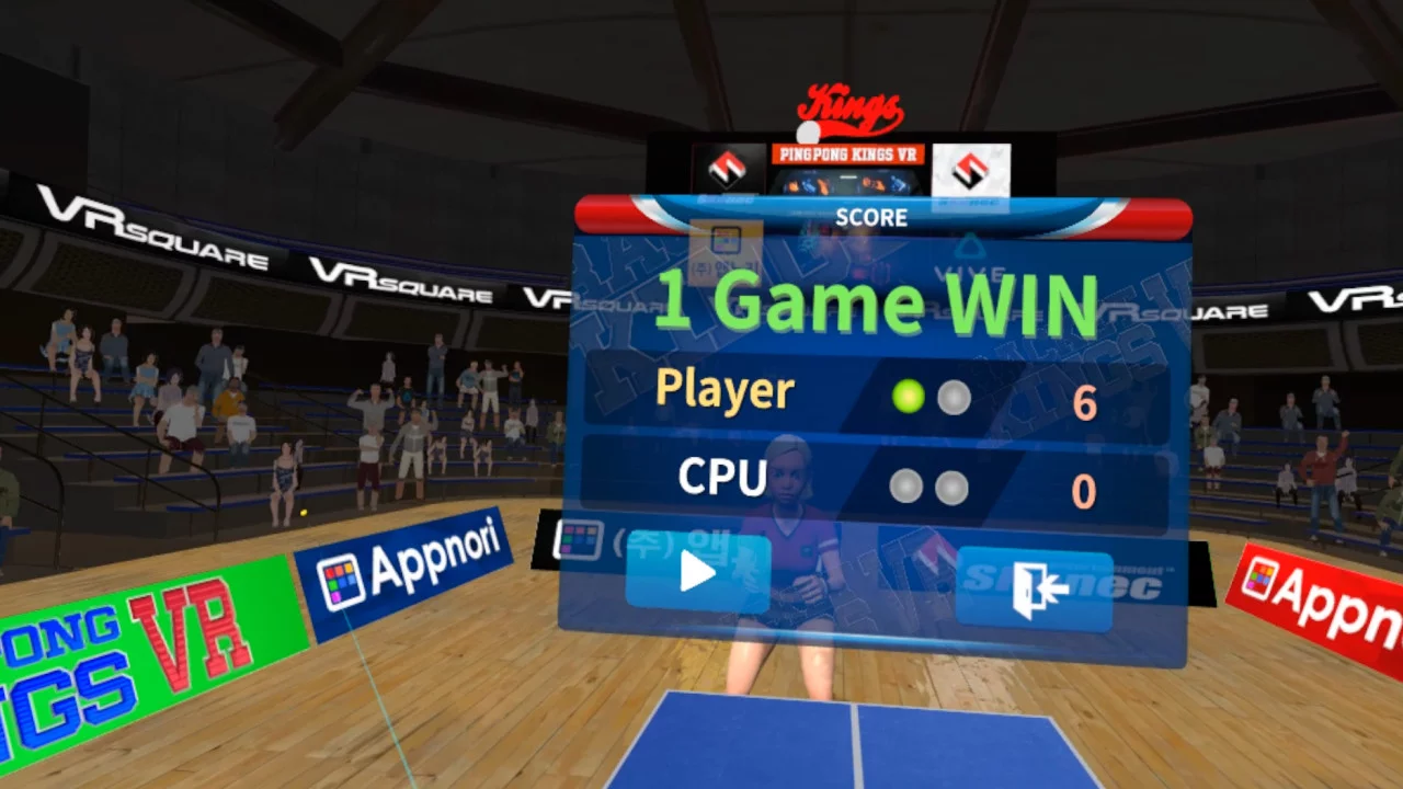 Изображение игры: PingPong Kings VR
