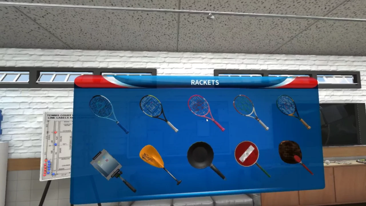 Изображение игры: Tennis Kings VR