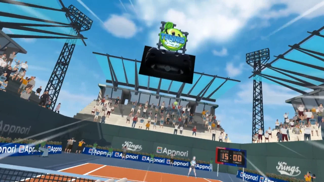 Изображение игры: Tennis Kings VR