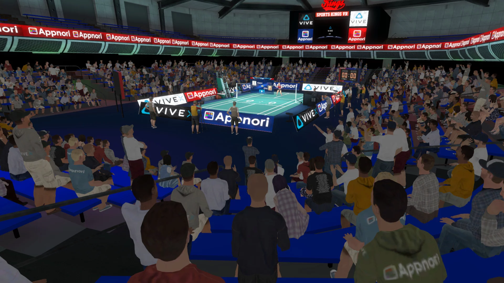 Изображение игры: Badminton Kings VR