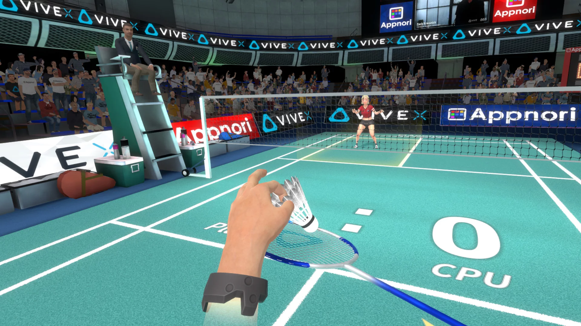 Изображение игры: Badminton Kings VR
