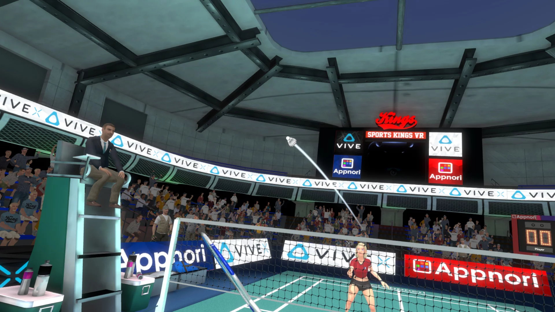 Изображение игры: Badminton Kings VR