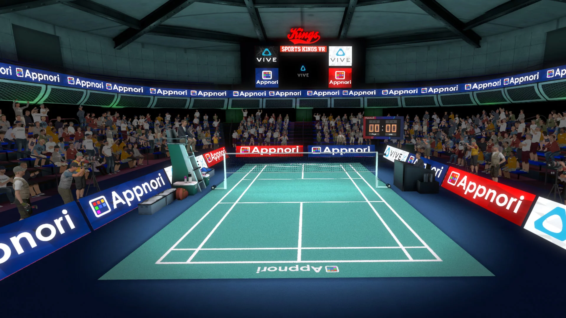 Изображение игры: Badminton Kings VR