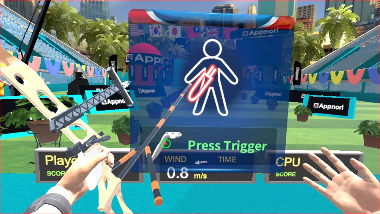 Изображение игры: Archery Kings VR