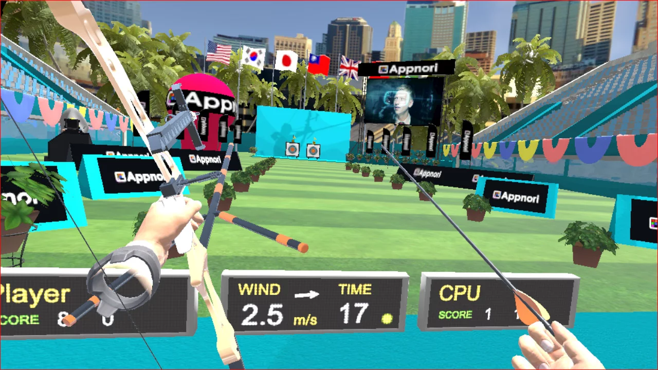 Изображение игры: Archery Kings VR