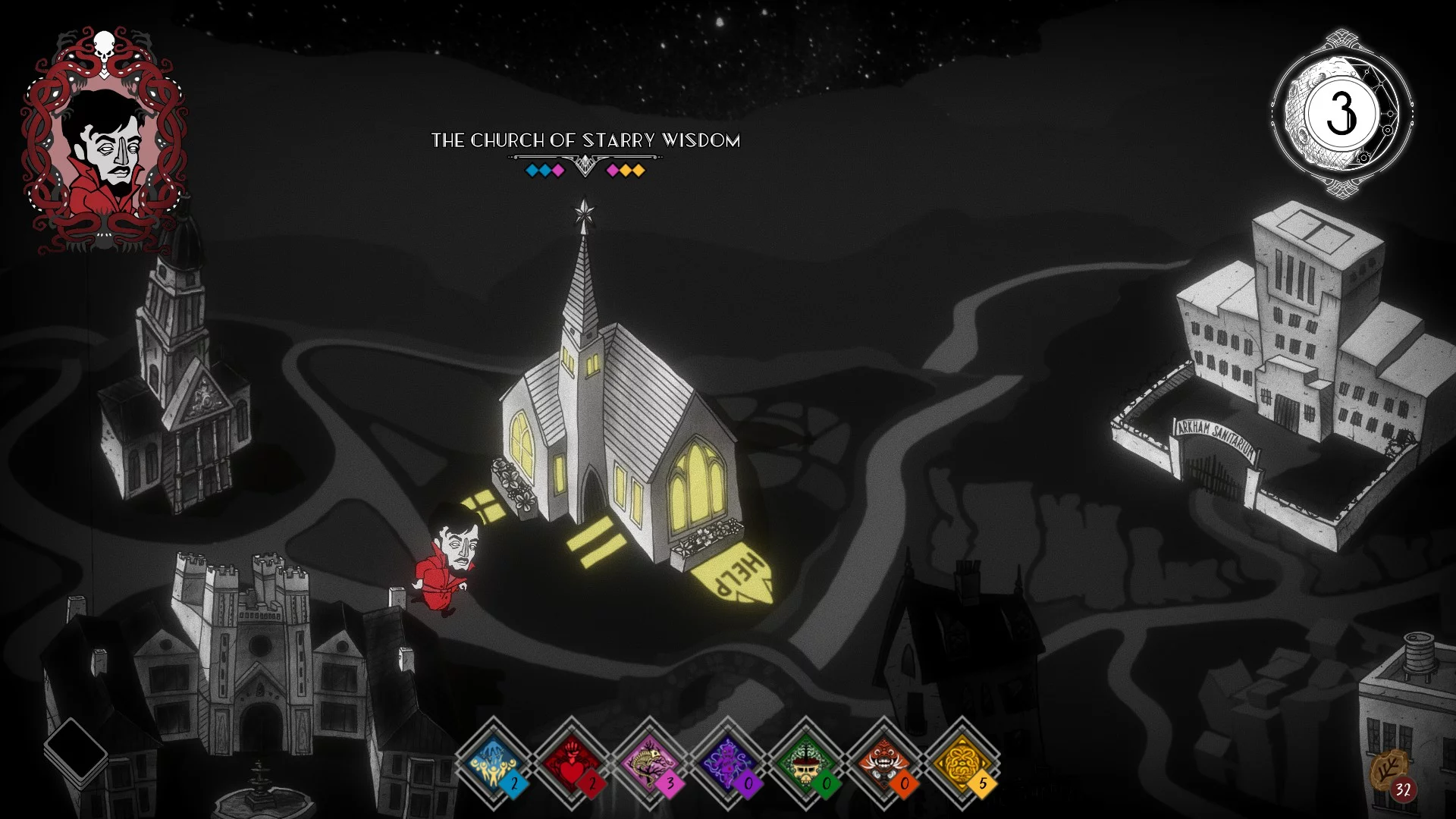 Изображение игры: Fhtagn! - Tales of the Creeping Madness