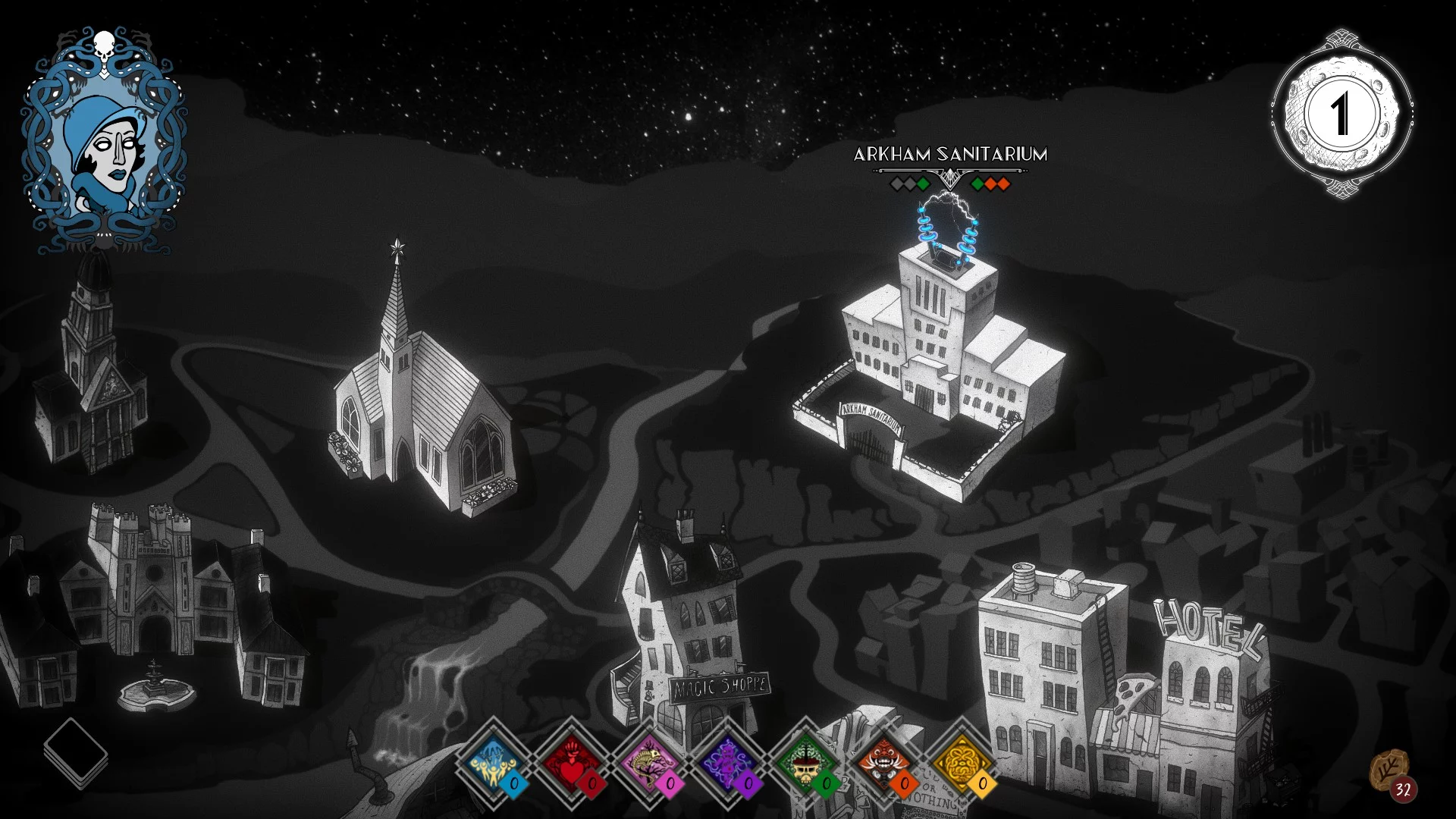 Изображение игры: Fhtagn! - Tales of the Creeping Madness