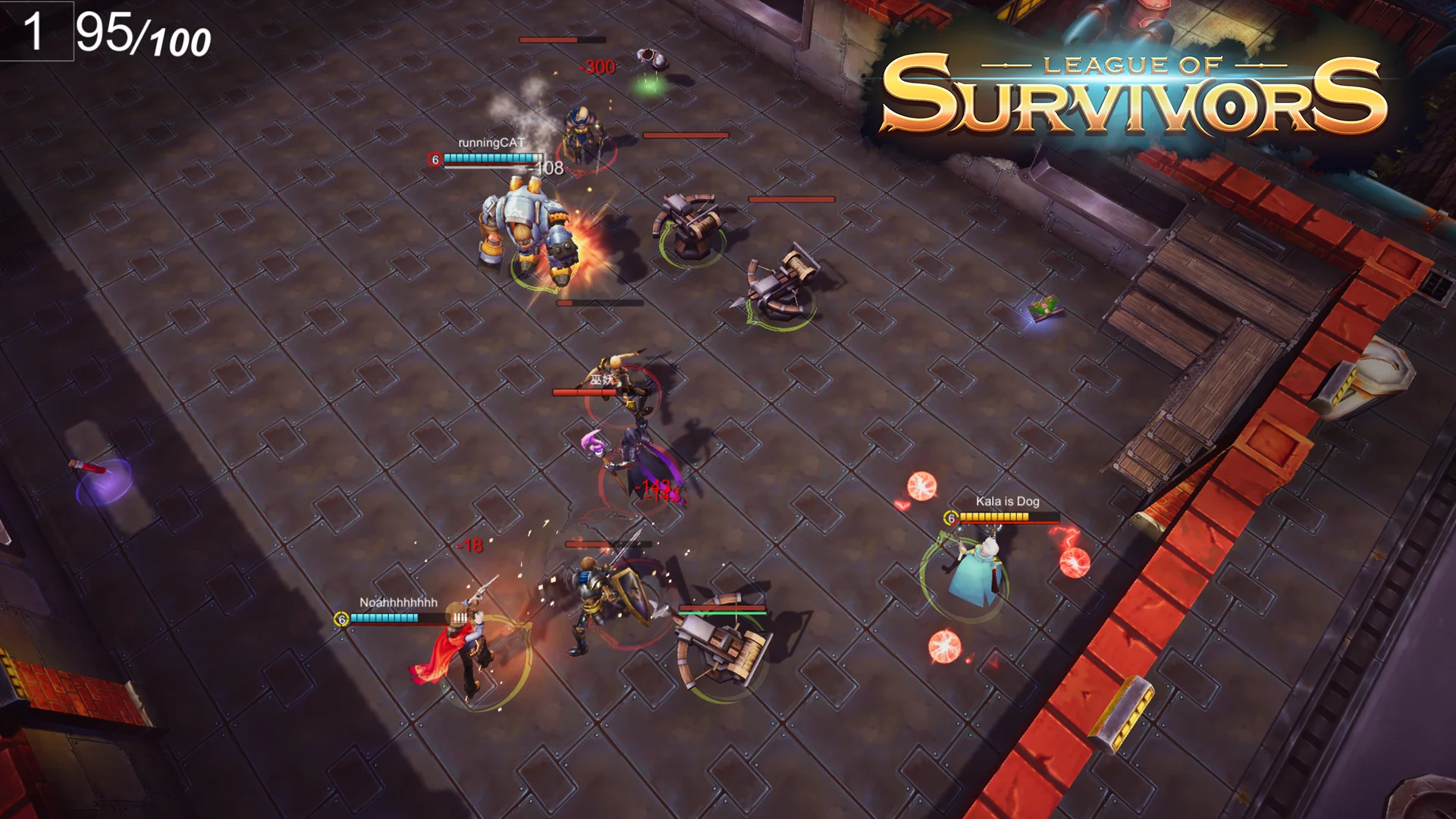 Изображение игры: League of Survivors