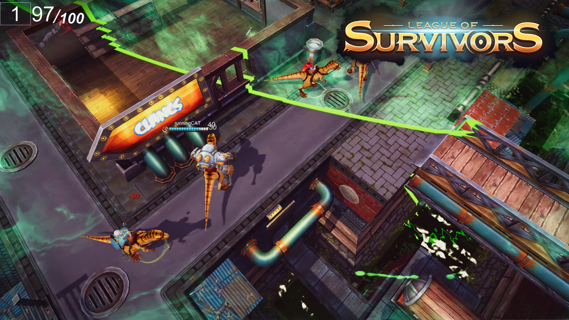 Изображение игры: League of Survivors
