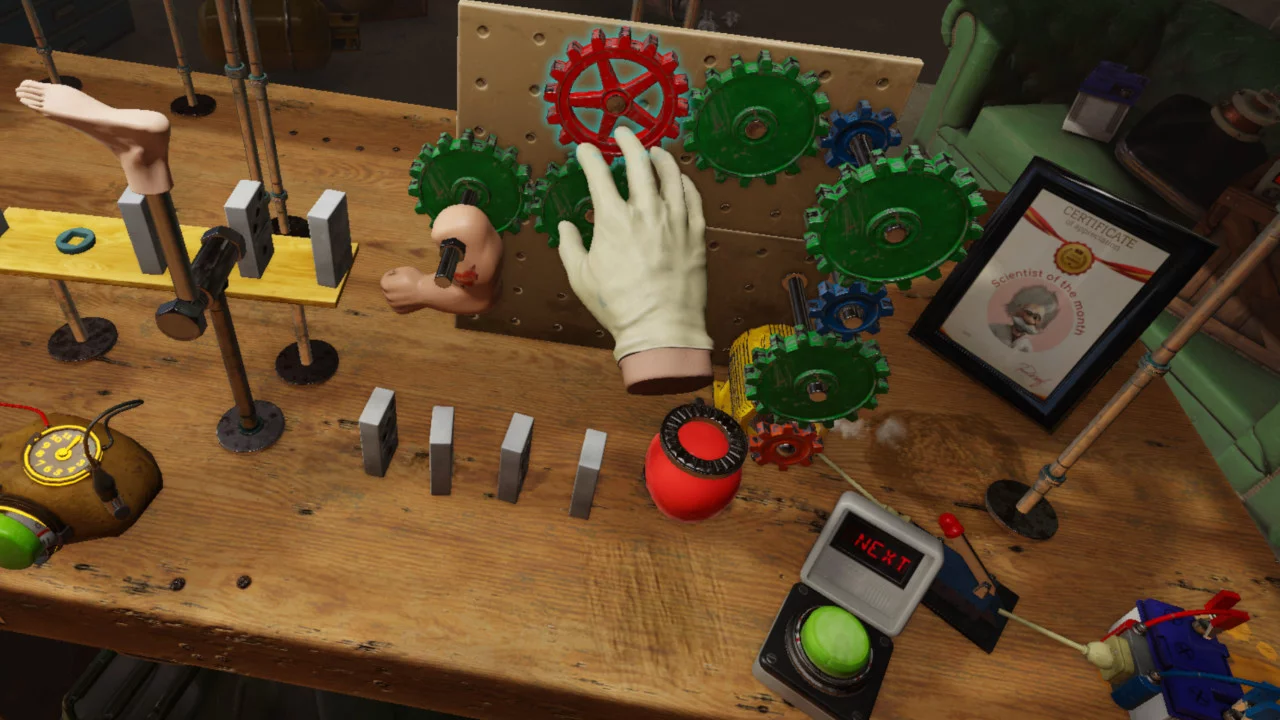 Изображение игры: Crazy Machines VR