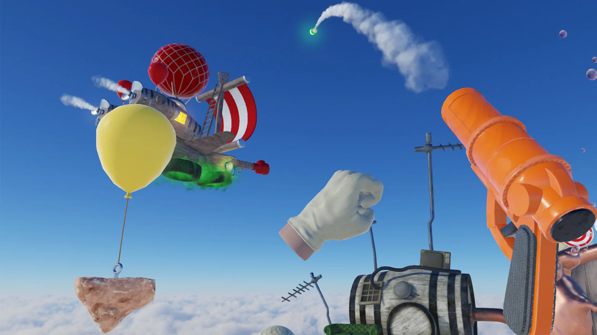 Изображение игры: Crazy Machines VR
