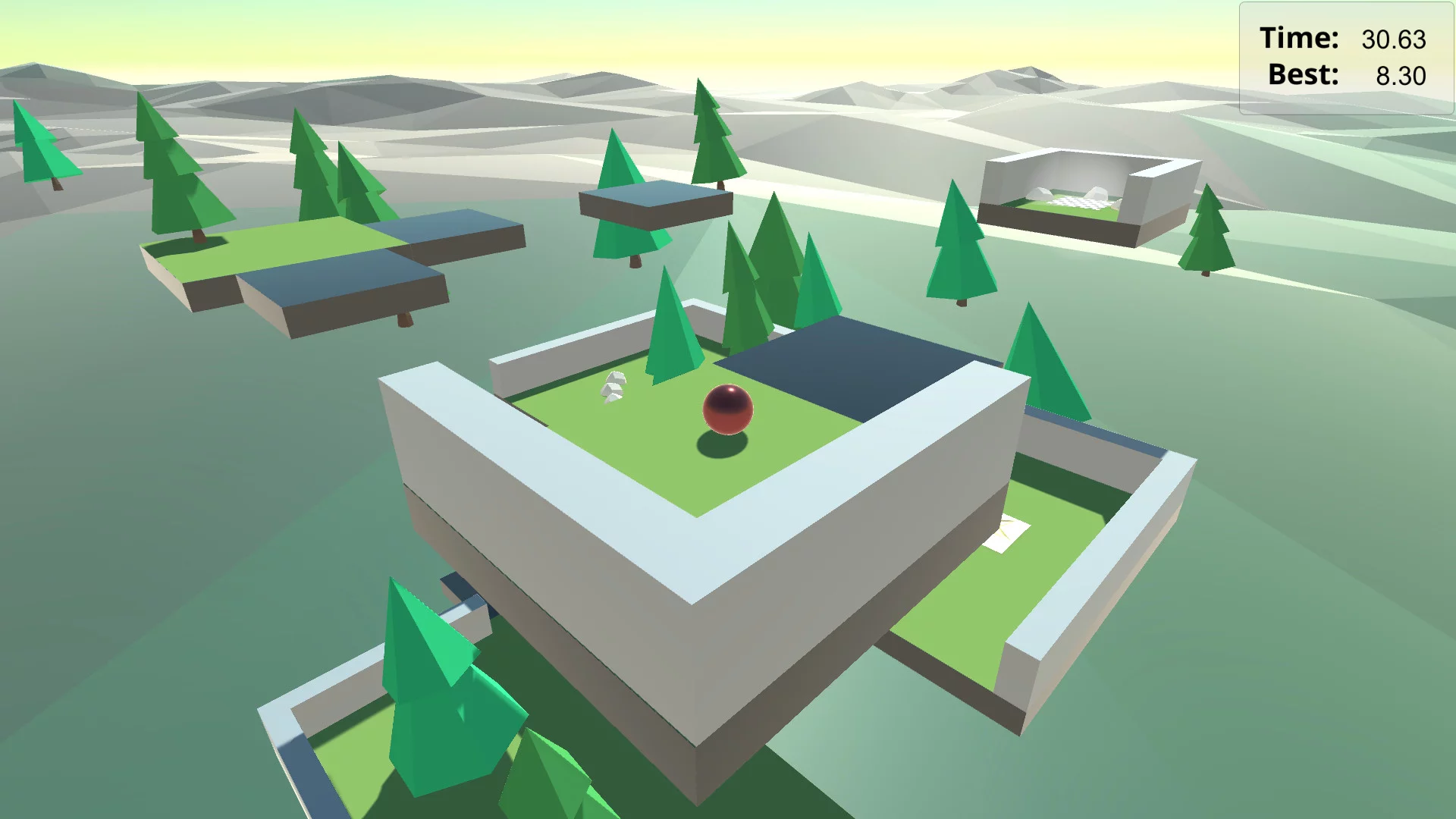 Изображение игры: Ball Platformer