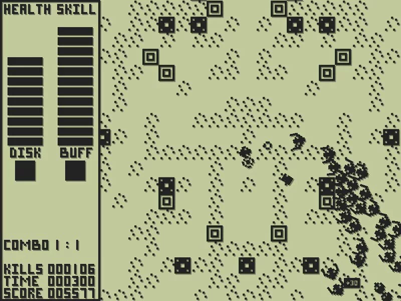 Изображение игры: One Bit Arena