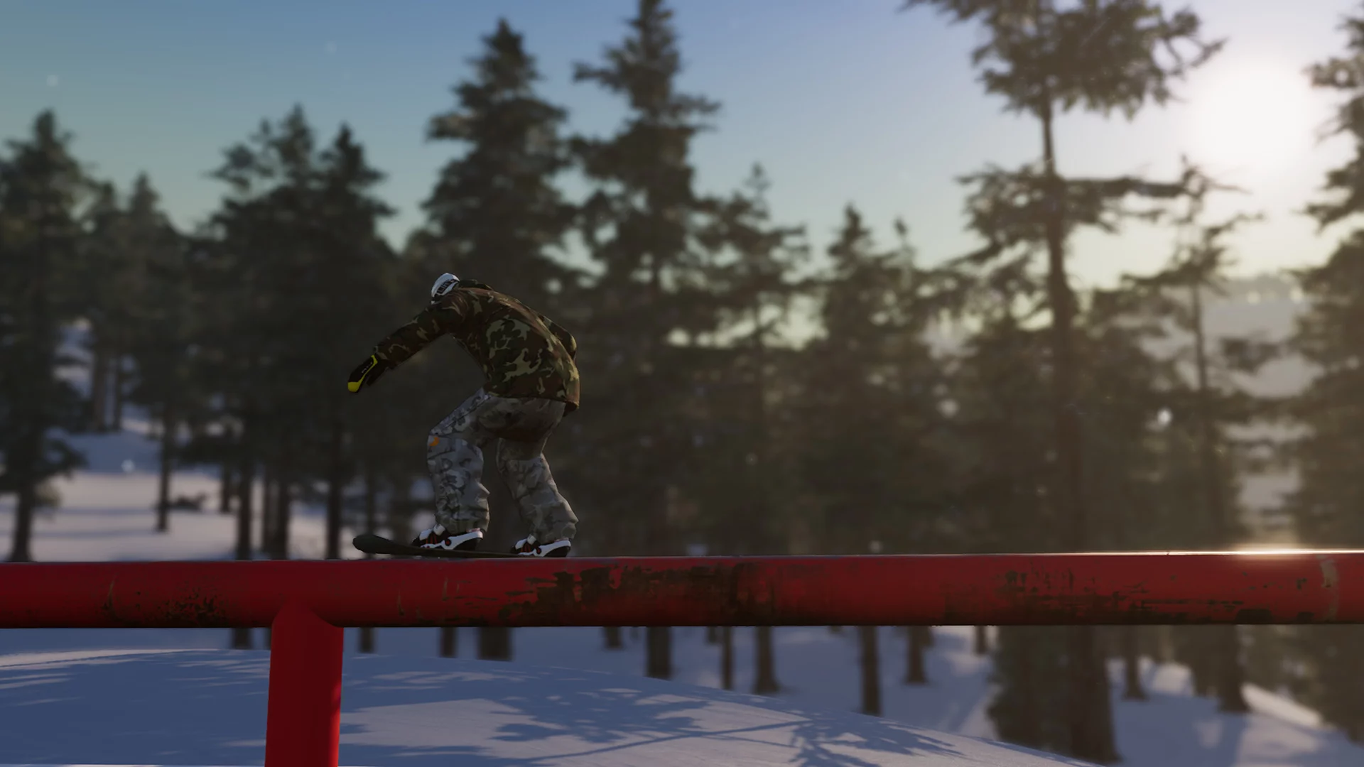 Изображение игры: The Snowboard Game