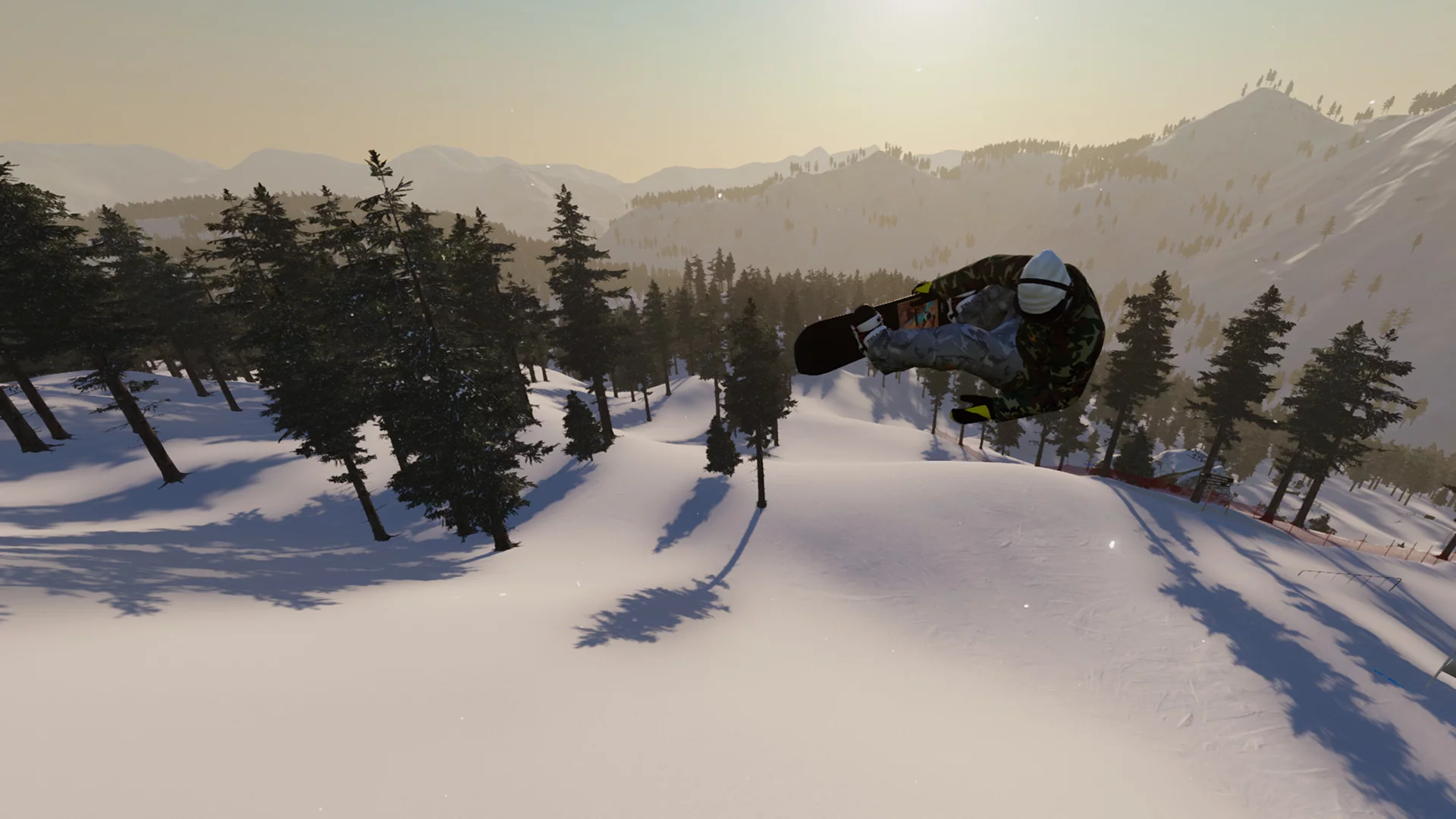 Изображение игры: The Snowboard Game