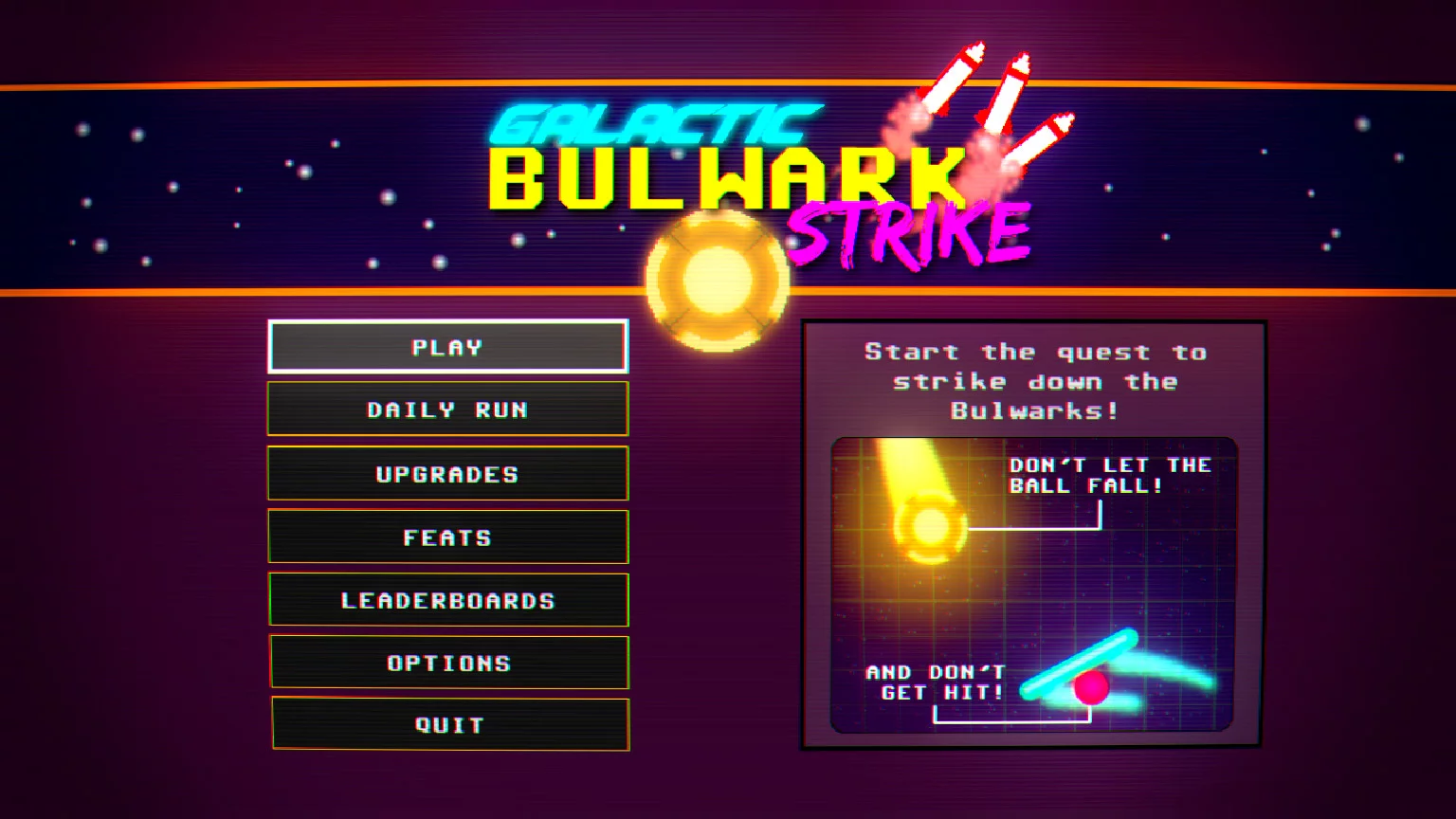 Изображение игры: Galactic Bulwark Strike