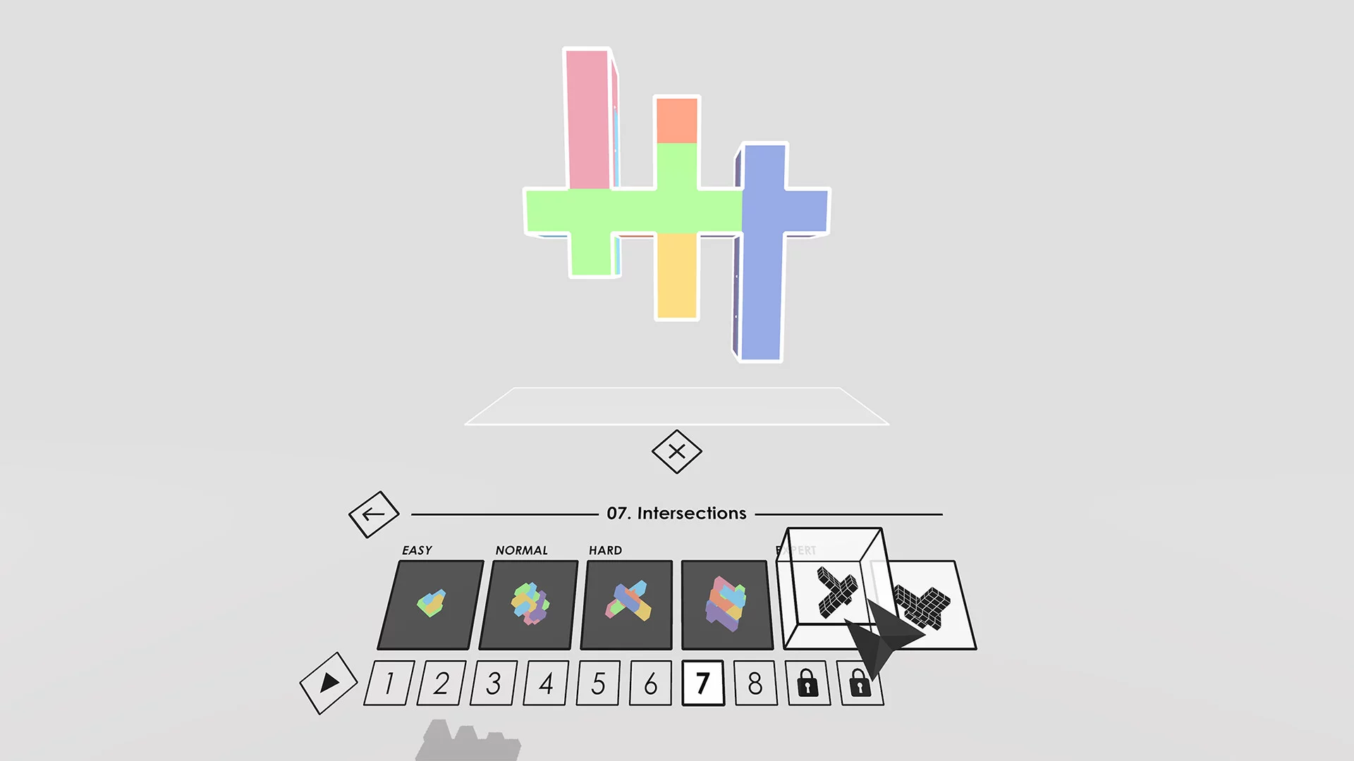 Изображение игры: Cubism