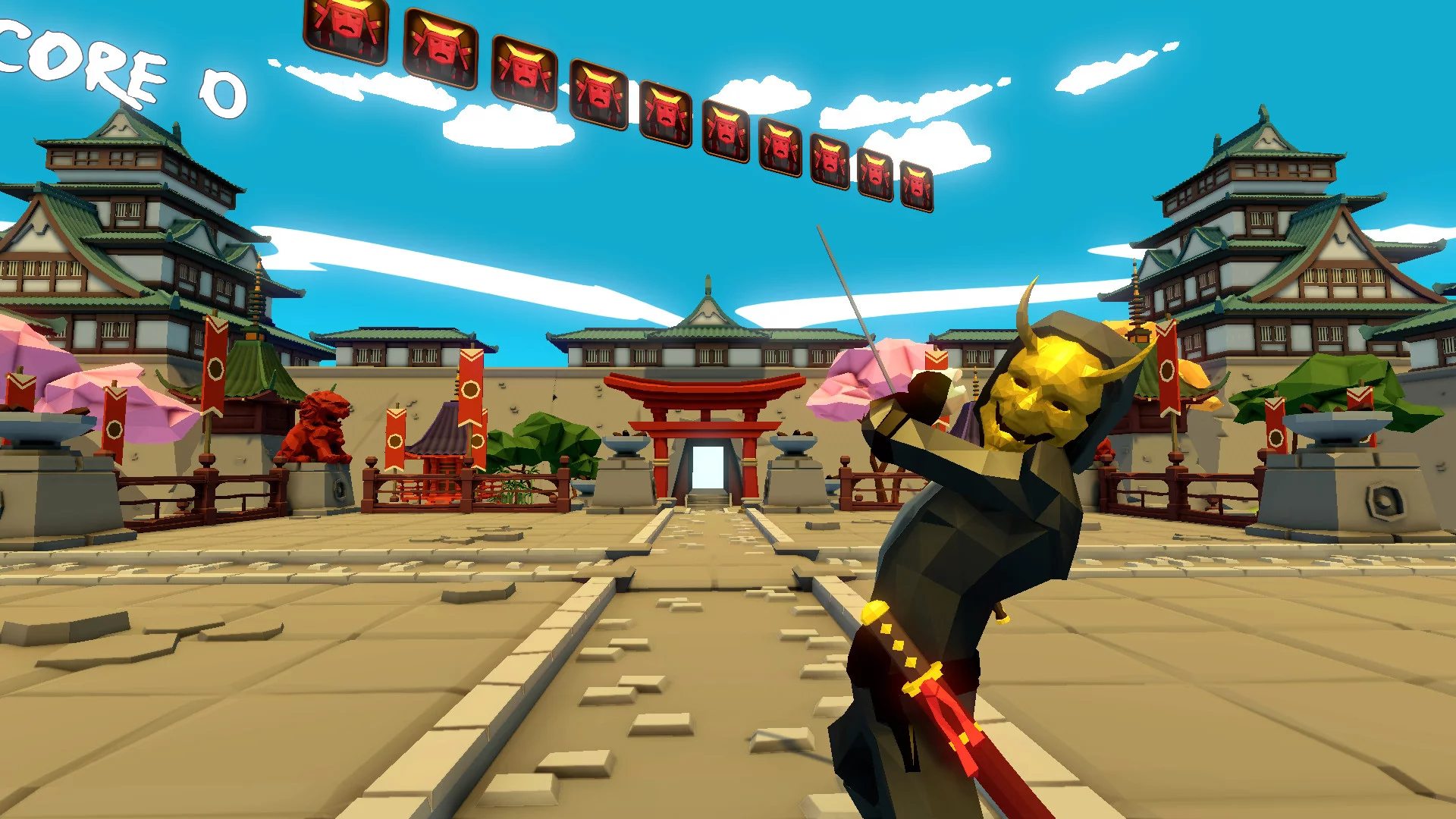 Изображение игры: Virtual Ninja VR