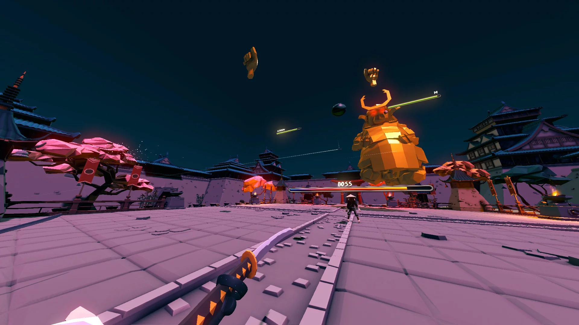Изображение игры: Virtual Ninja VR