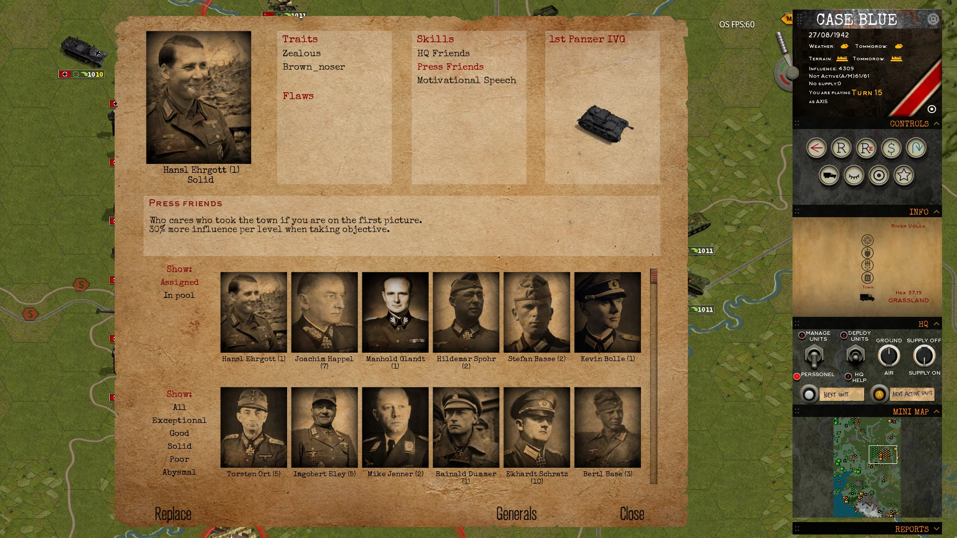 Изображение игры: Klotzen! Panzer Battles