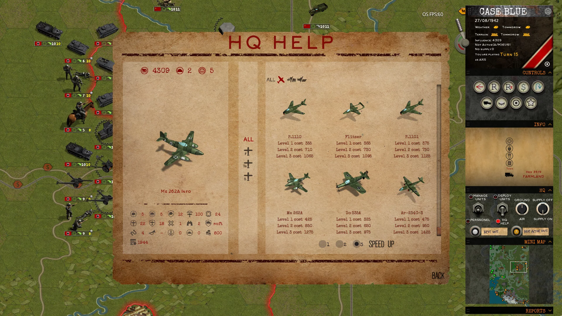 Изображение игры: Klotzen! Panzer Battles