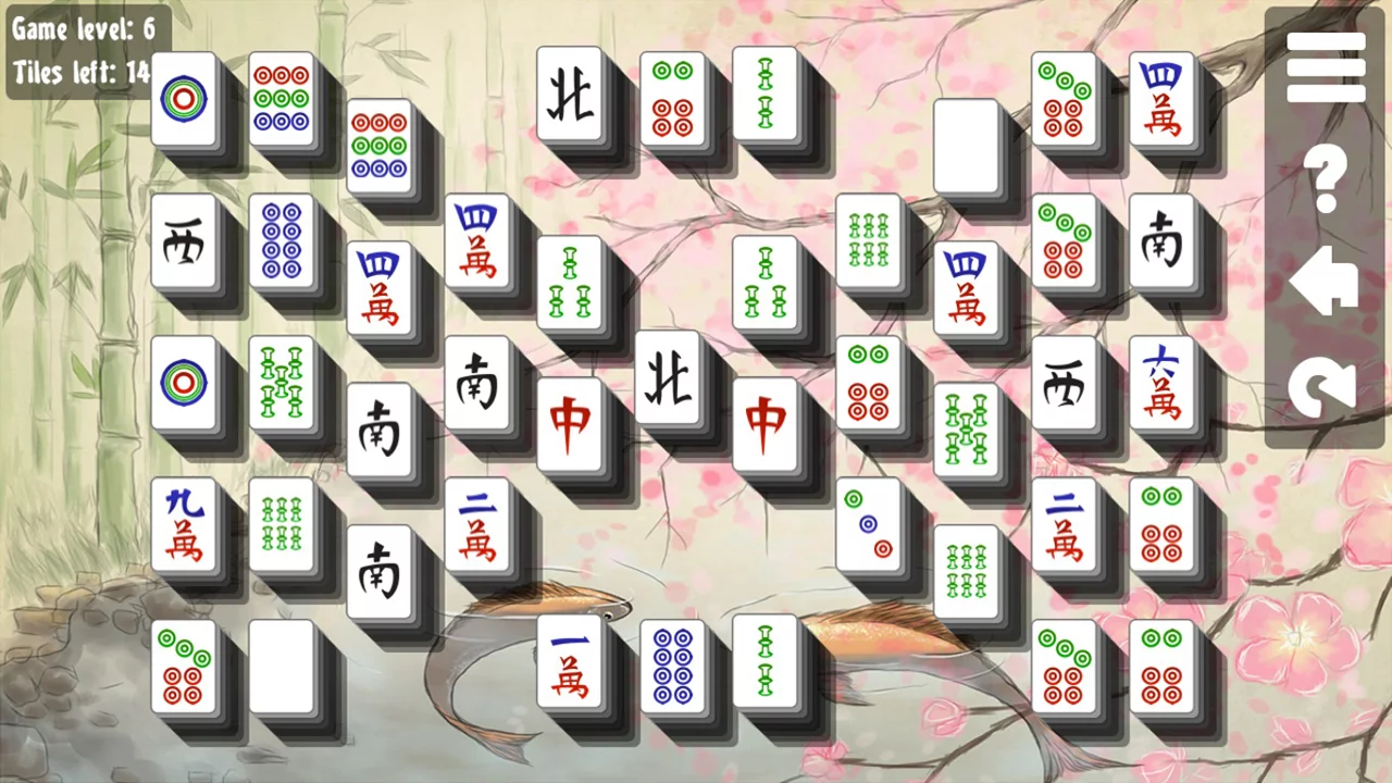Изображение игры: Mahjong Solitaire