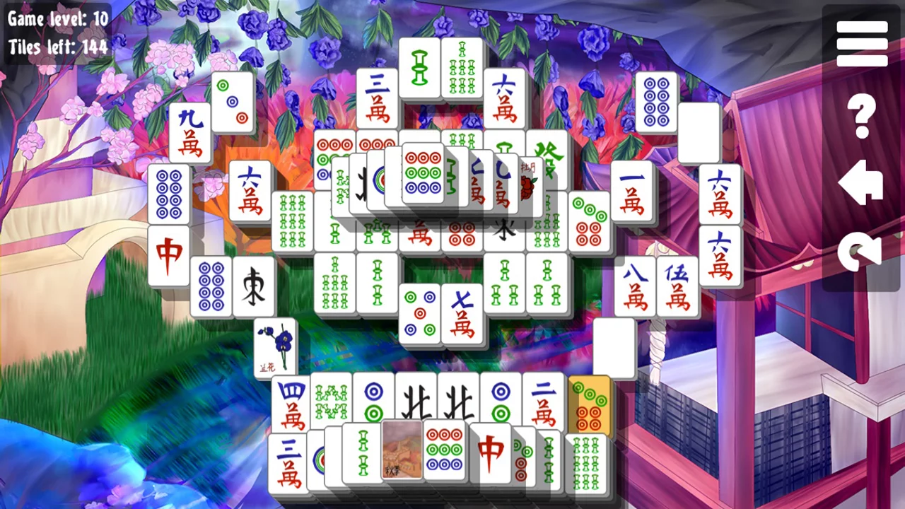 Изображение игры: Mahjong Solitaire