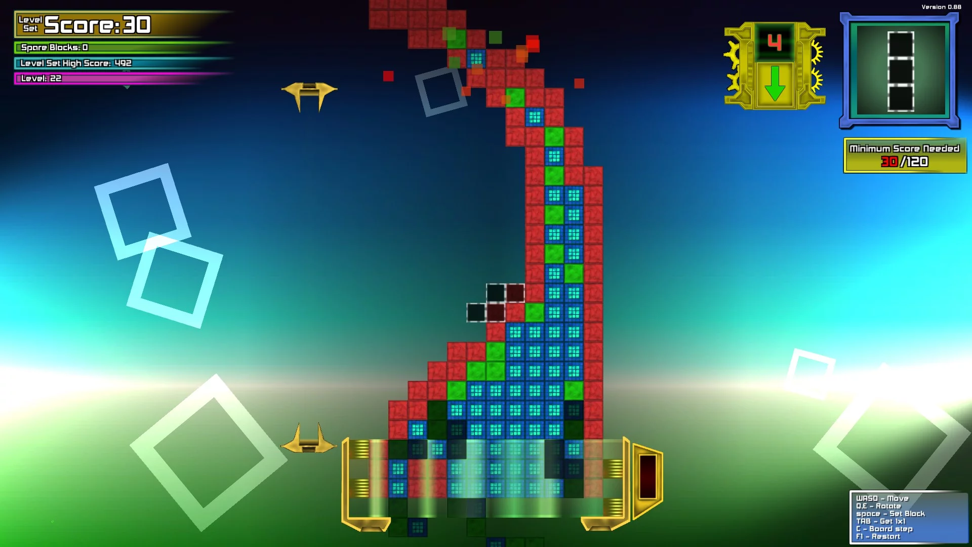Изображение игры: CubicPanic