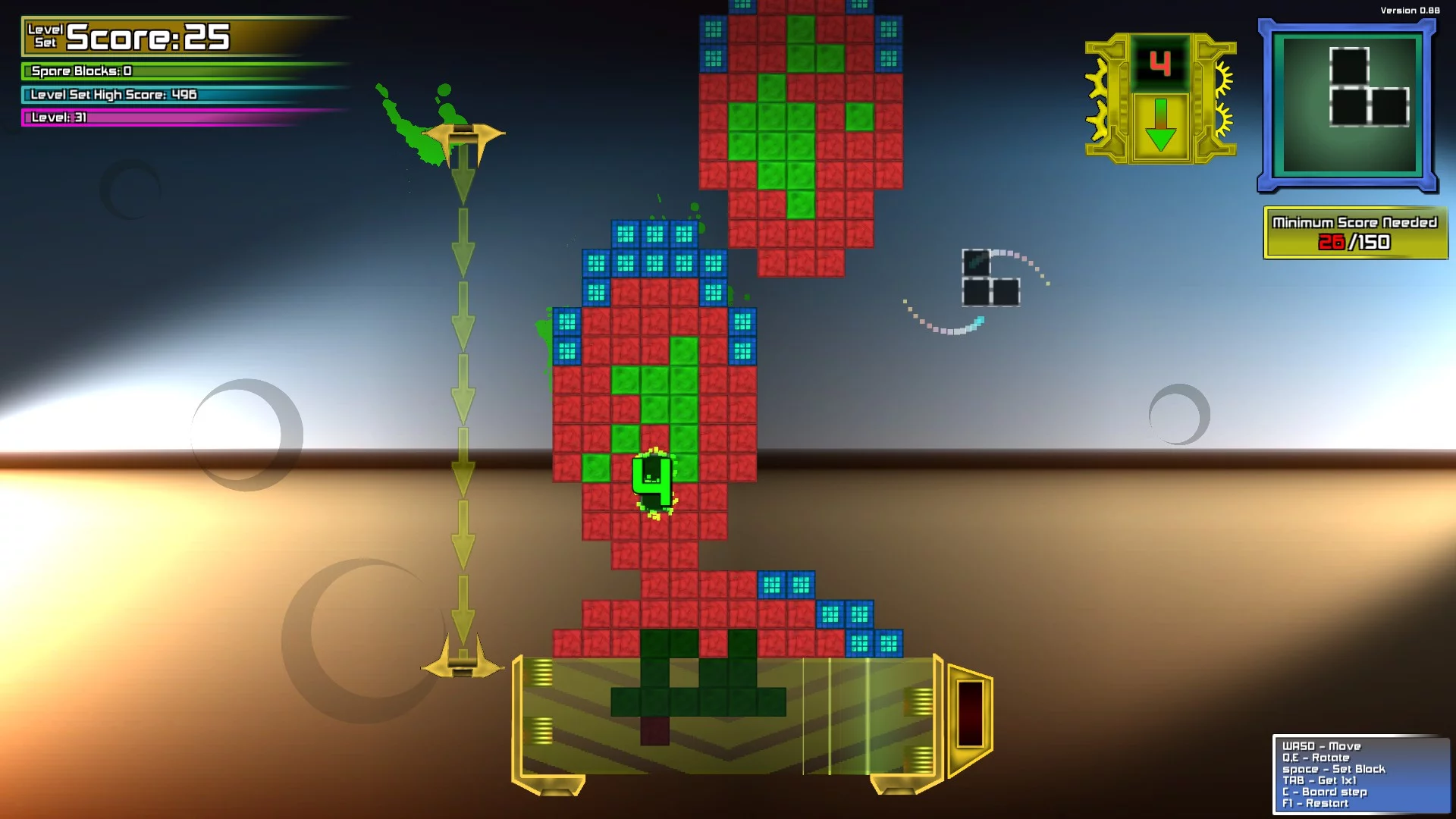 Изображение игры: CubicPanic