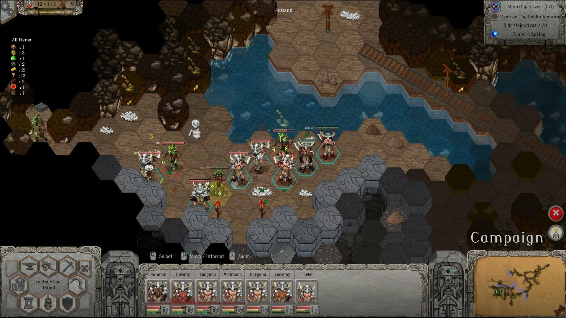 Изображение игры: The Dwarves of Glistenveld